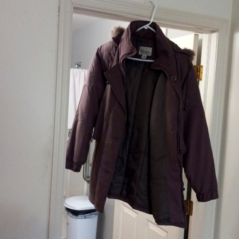 Brown coat